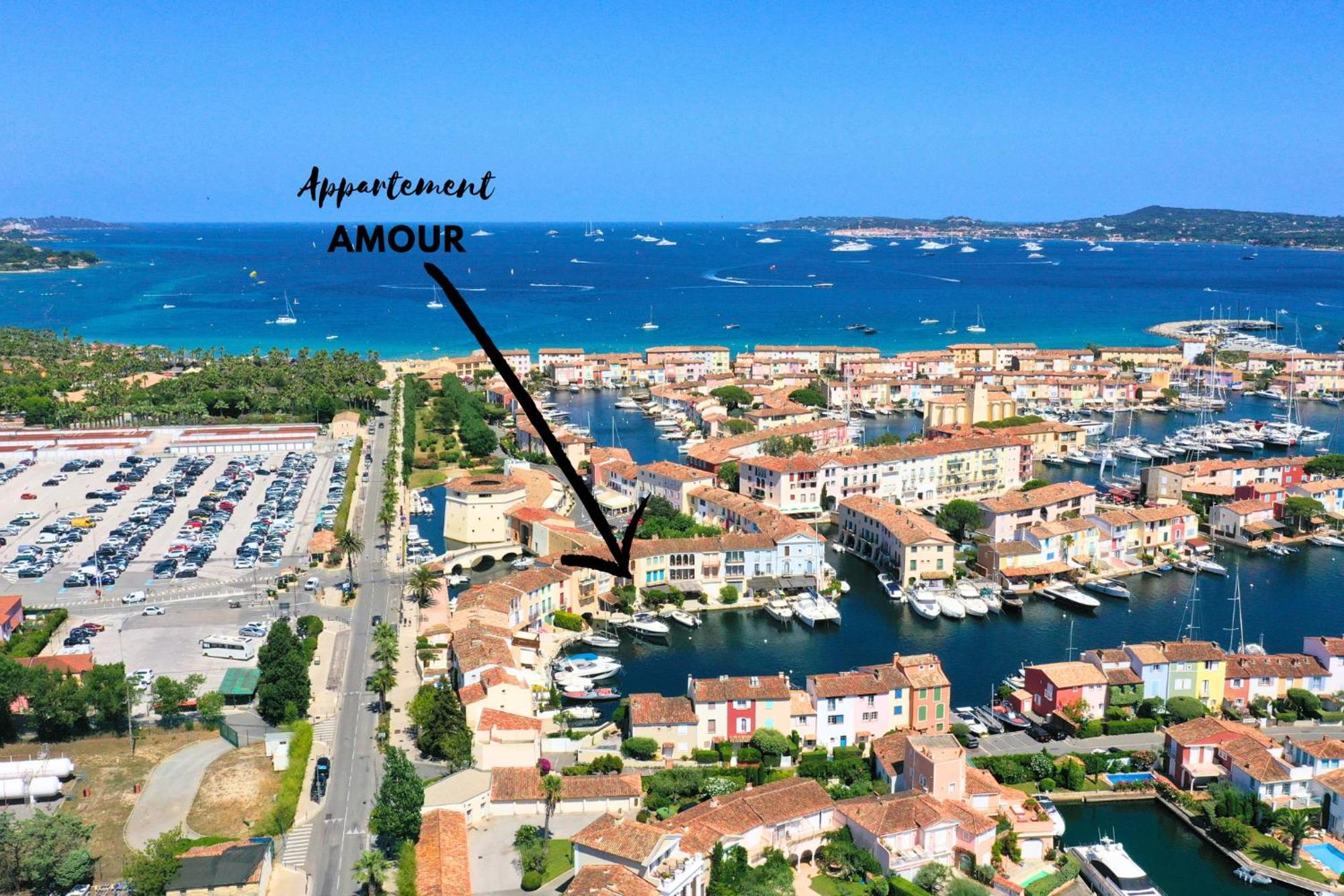 Appartement Amour Terrasse Sur L'Eau Grimaud Eksteriør bilde
